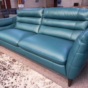 Classic Calia Italia 3 Seater Italian Leather Sofa