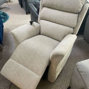 Cosi Grey Armchair and recliner, fabric sofa chair