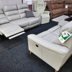 Fairfield- Grey Leather Suite 4