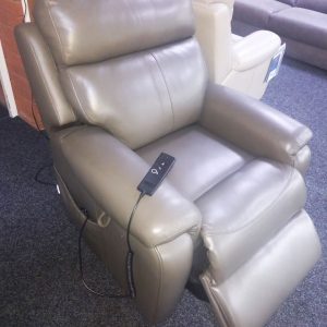 Laz-boy Leather Power Arm chair – recliner and uplift